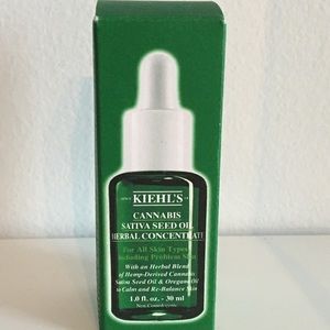 Kiehl’s cannabis seed oil concentrate